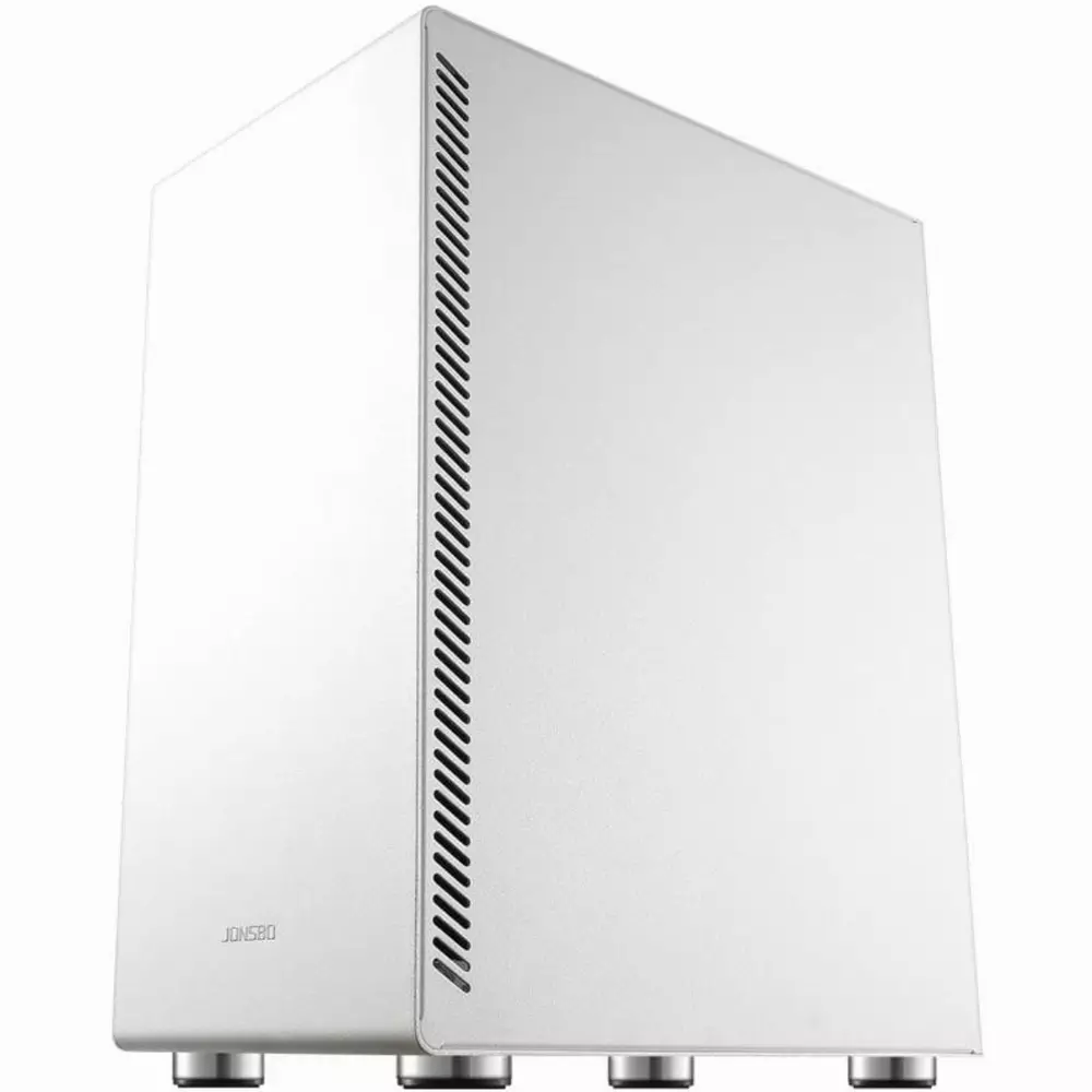 Кутия Jonsbo U4 TG Mid-Tower ATX White