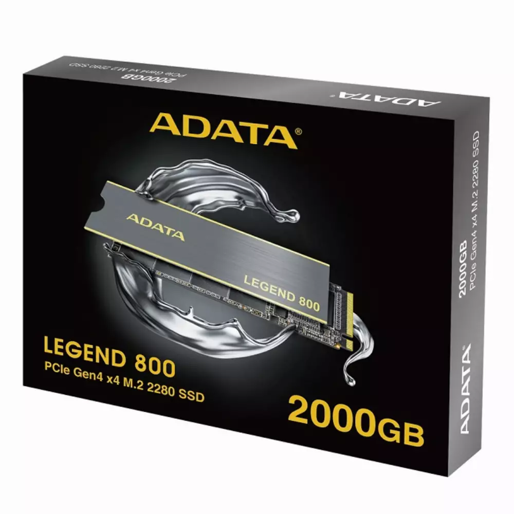 Диск SSD Adata Legend 800 2TB M.2 2280 NVMe PCIe Gen4 x4
