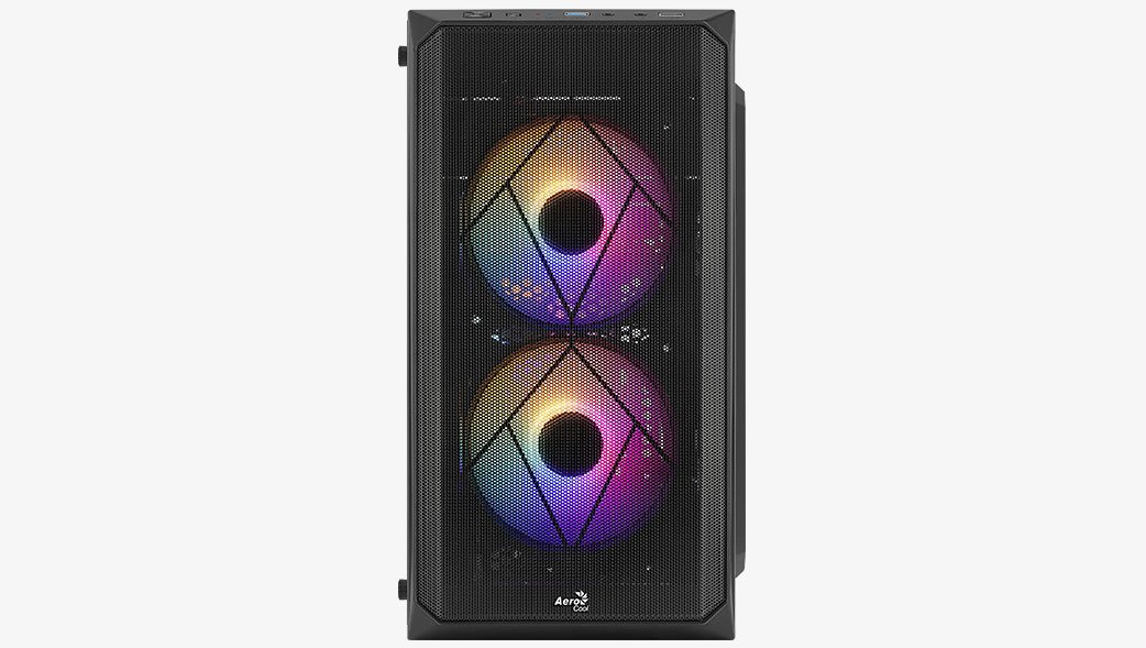 Кутия AeroCool CS-107-A-BK-v2 Case mATX 3 fans included