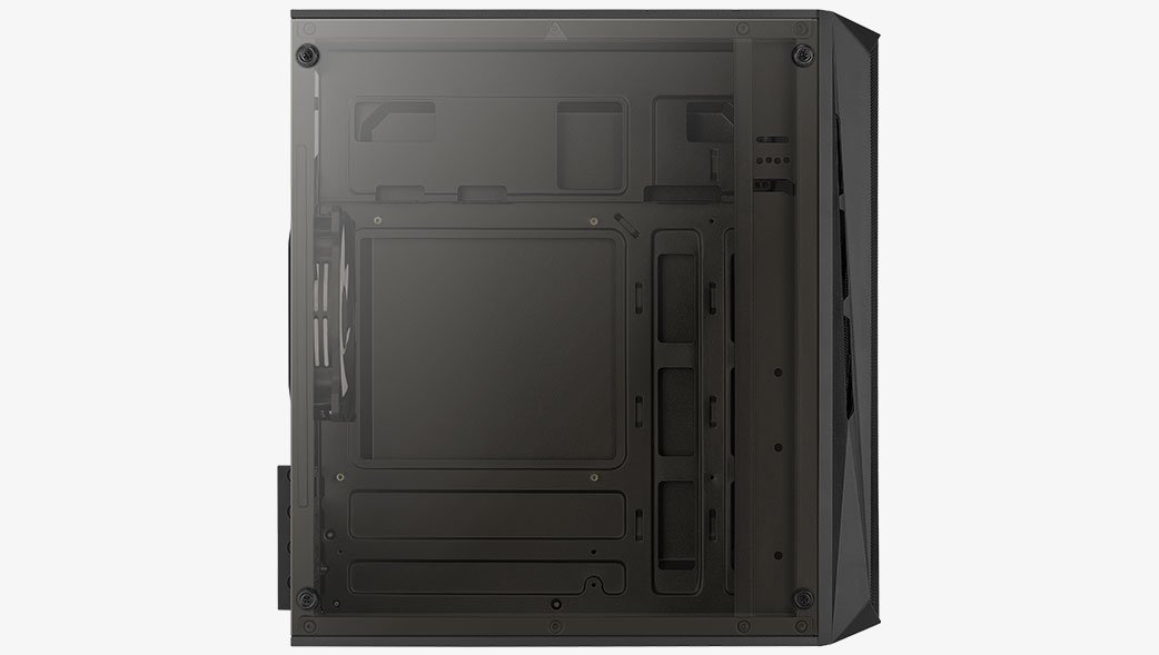 Кутия AeroCool CS-107-A-BK-v2 Case mATX 3 fans included