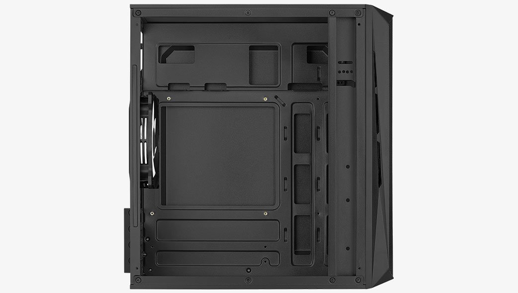 Кутия AeroCool CS-107-A-BK-v2 Case mATX 3 fans included