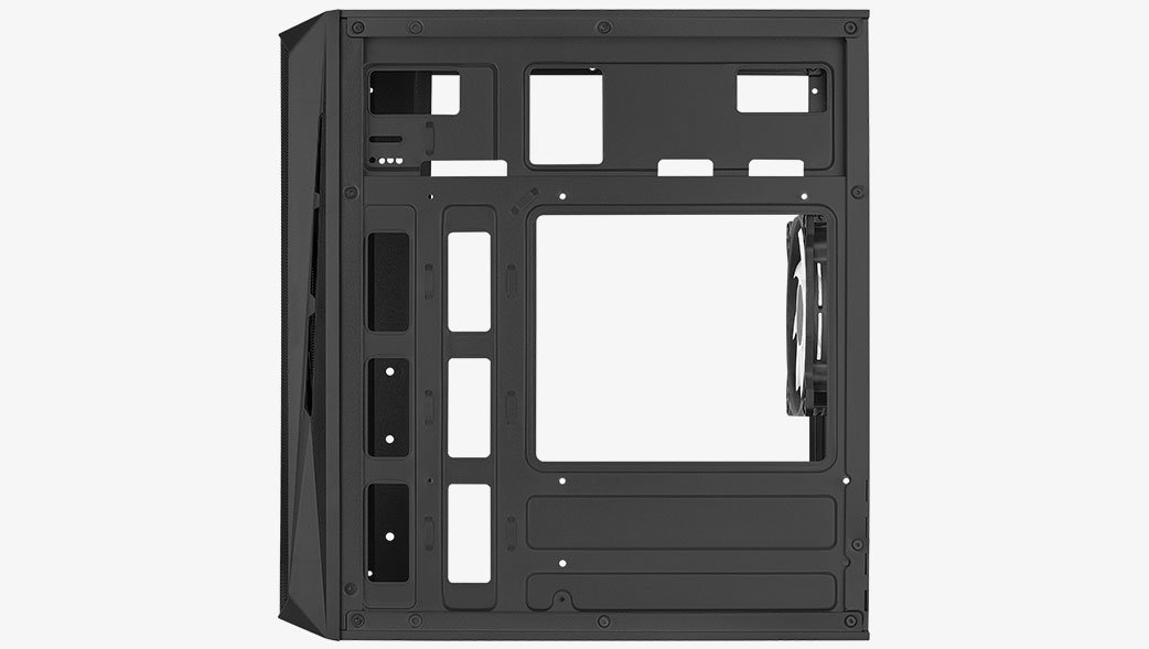 Кутия AeroCool CS-107-A-BK-v2 Case mATX 3 fans included