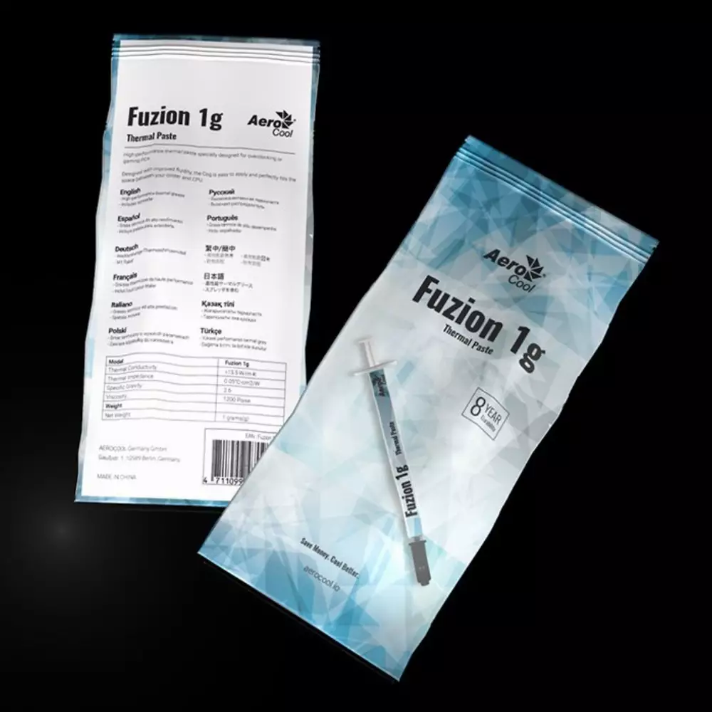 Термо паста AeroCool Fuzion Thermal compound 1g - ACTG-NA61210.01