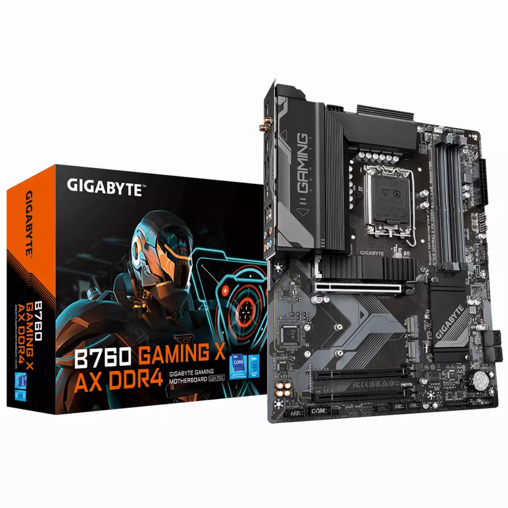 Дънна платка Gigabyte B760 GAMING X AX Wi-Fi 6 LGA1700 DDR4
