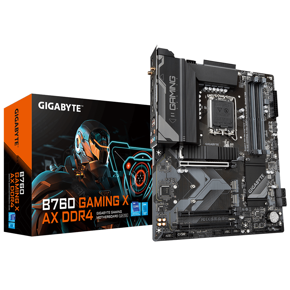 Дънна платка Gigabyte B760 GAMING X AX Wi-Fi 6 LGA1700 DDR4