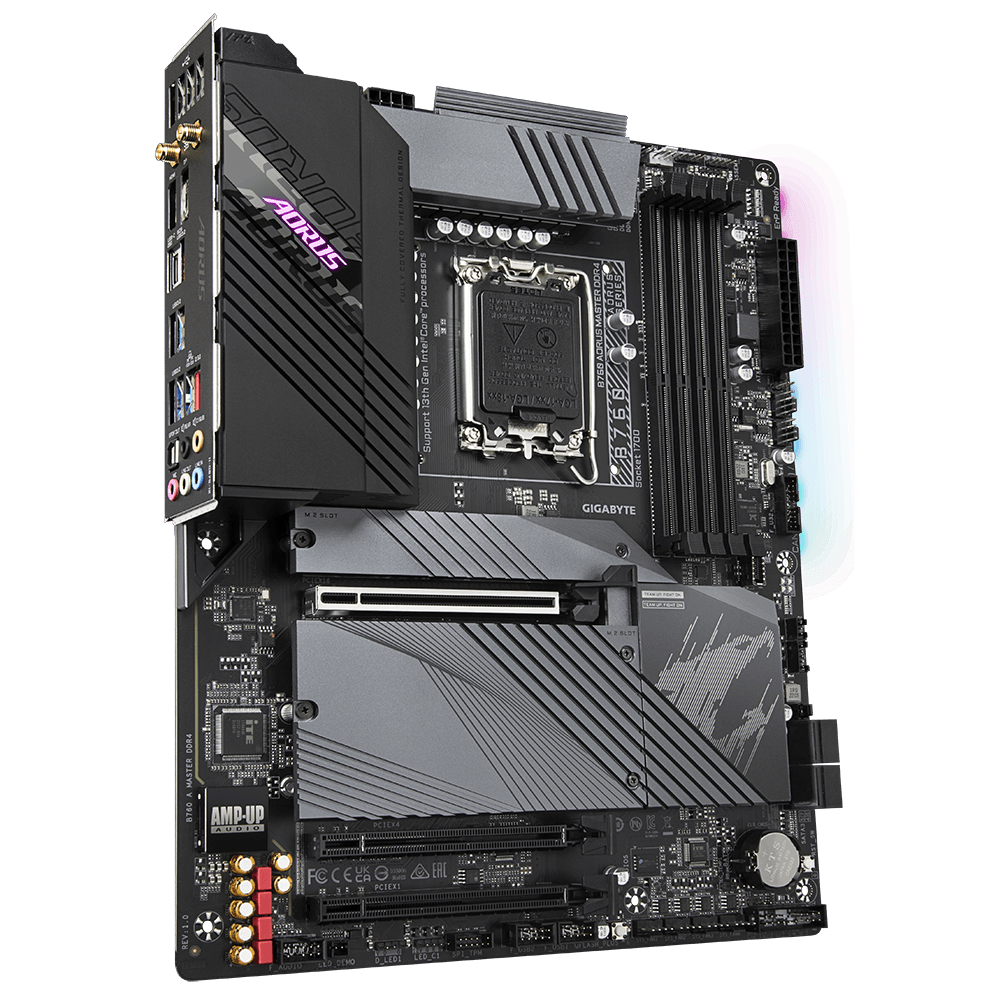 Дънна платка Gigabybte B760 AORUS MASTER Wi-Fi 6E LGA1700 DDR4