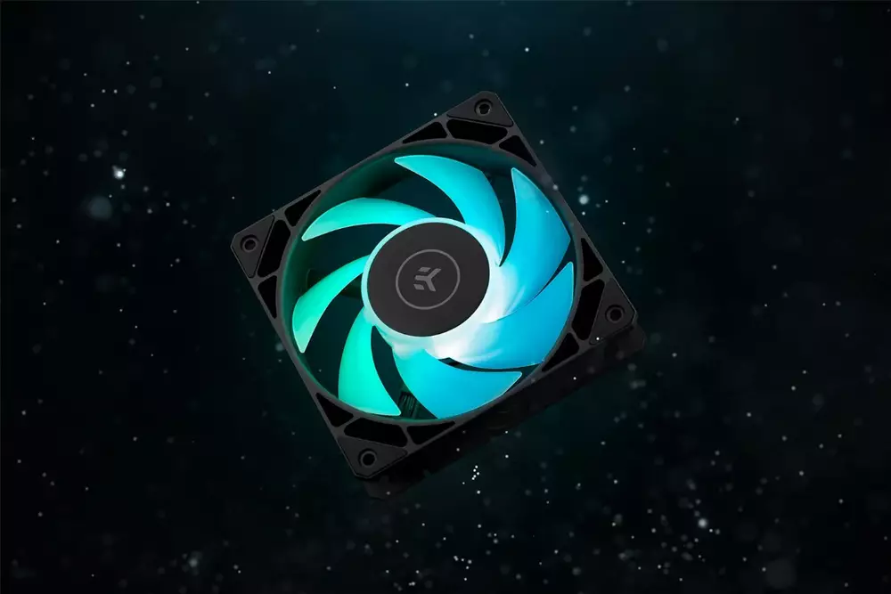 Вентилатор EK-Loop Fan FPT 120 D-RGB - Black (550-2300rpm)