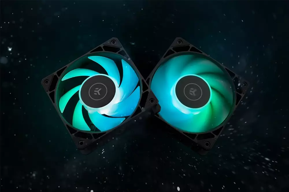 Вентилатор EK-Loop Fan FPT 120 D-RGB - Black (550-2300rpm)