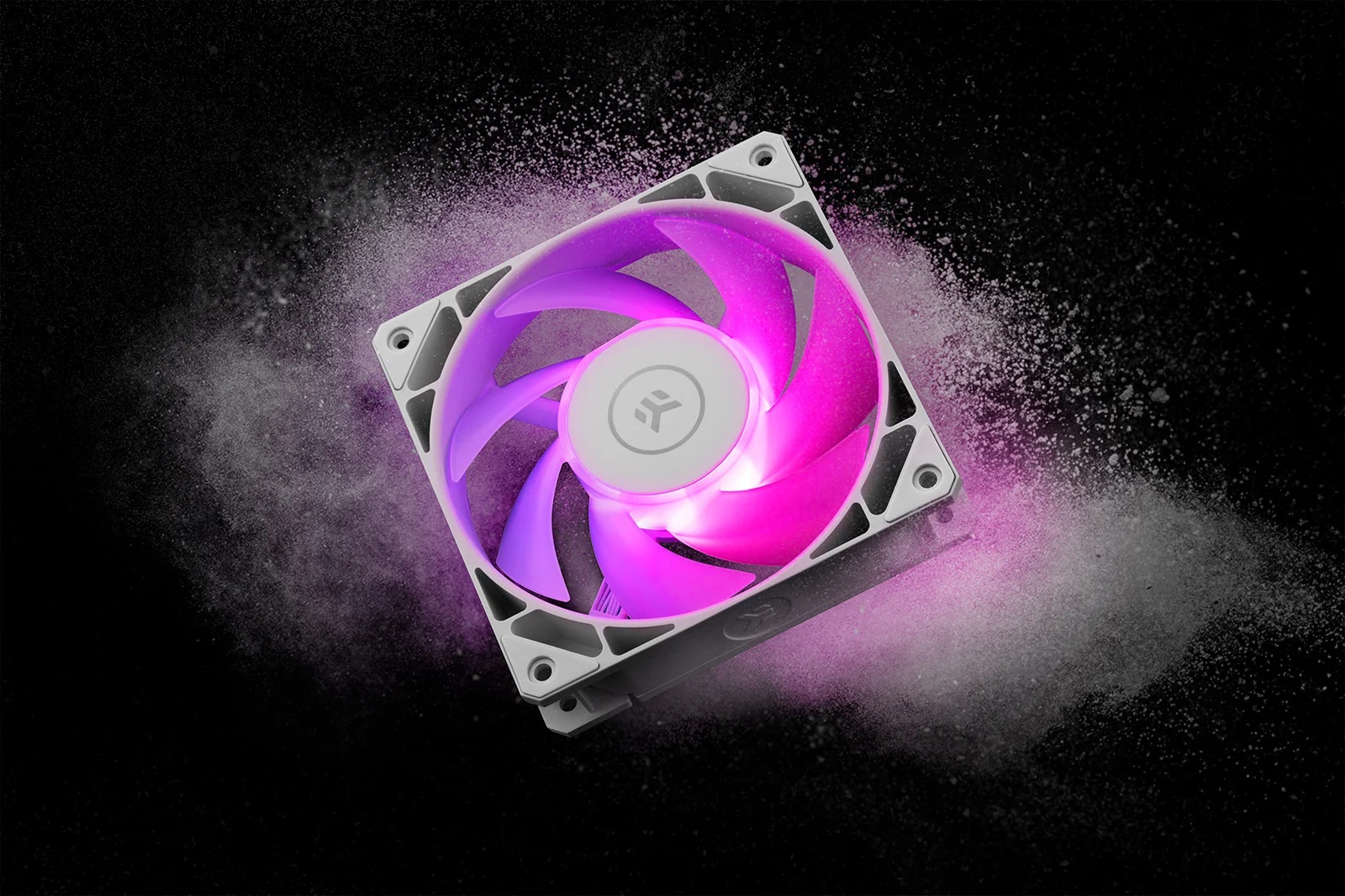 Ventilateur EK-Loop Fan FPT 140 D-RGB - White (600-2200rpm)