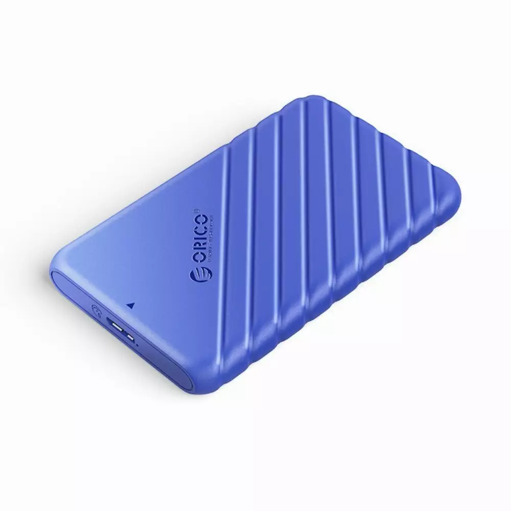 Orico Festplattengehäuse Storage - Case - 2.5 inch USB3.0 BLAU - 25PW1-U3-BL