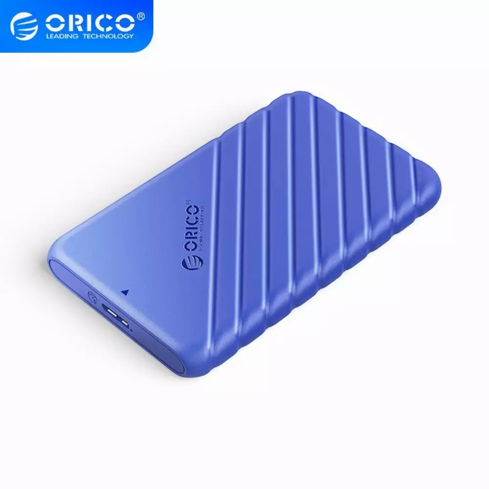 Orico кутия за диск Storage - Case - 2.5 inch USB3.0 BLUE - 25PW1-U3-BL