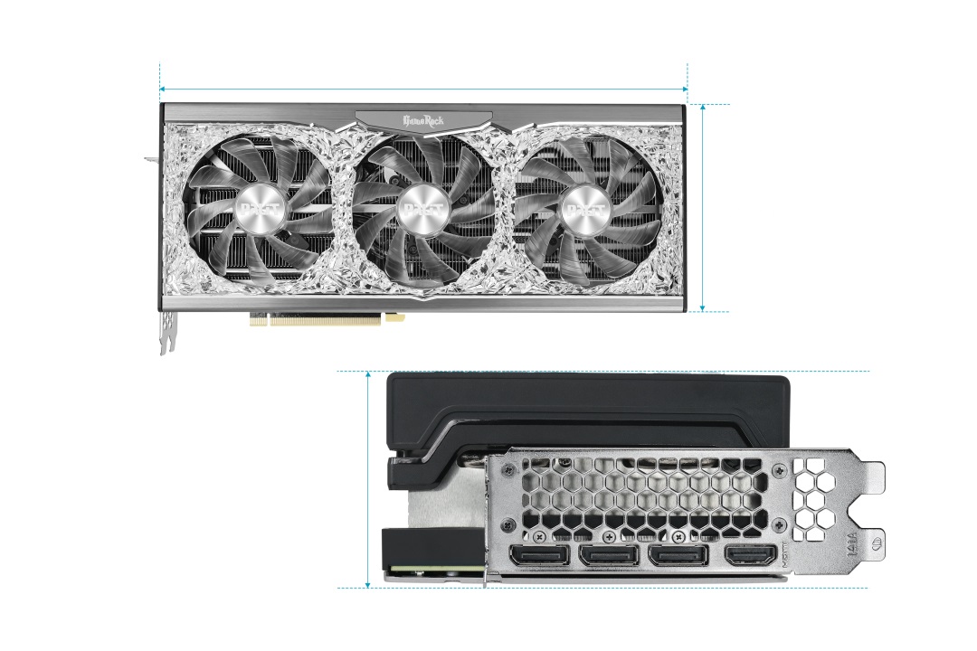 Κάρτα γραφικών Palit GeForce RTX 4070 Ti GameRock Classic - NED407T019K9-1046G
