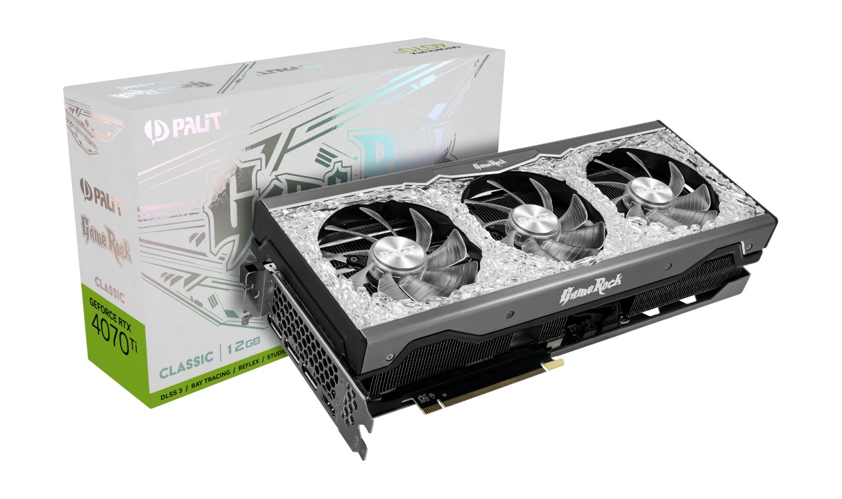Κάρτα γραφικών Palit GeForce RTX 4070 Ti GameRock Classic - NED407T019K9-1046G
