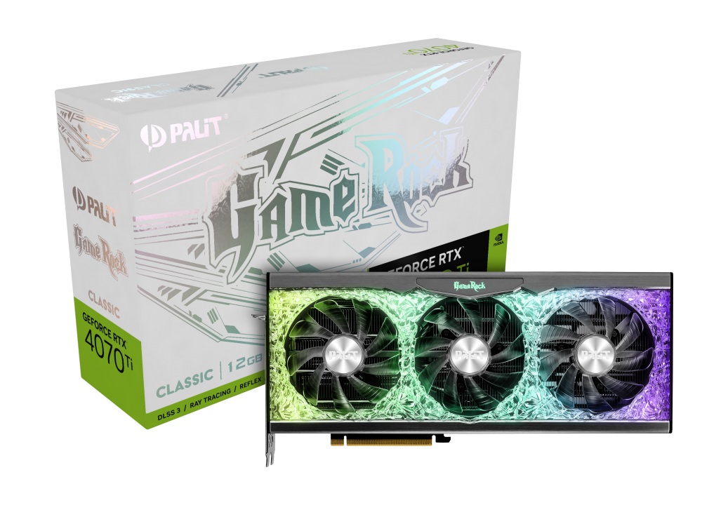 Κάρτα γραφικών Palit GeForce RTX 4070 Ti GameRock Classic - NED407T019K9-1046G