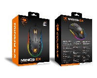 Геймърска мишка Cougar Minos EX Gaming Mouse PAW3309 - CG3MMEXWOMB0001