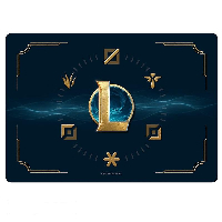 Геймърски пад ABYSTYLE LEAGUE OF LEGENDS - Hextech logo, Многоцветен