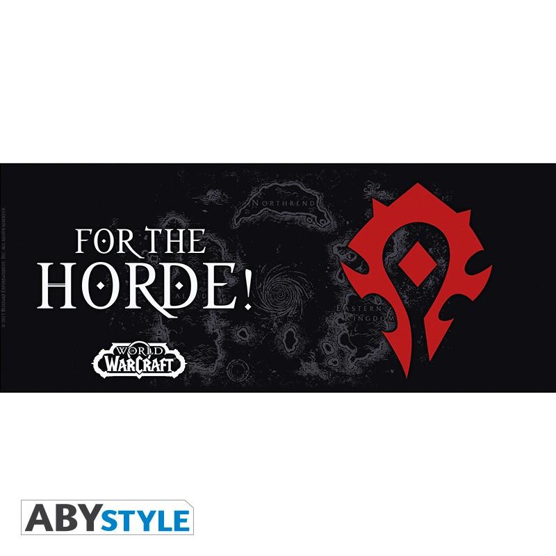 Чаша ABYSTYLE WORLD OF WARCRAFT - Horde, 460 ml, Черен