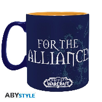Чаша ABYSTYLE WORLD OF WARCRAFT - Alliance, 460 ml, Син