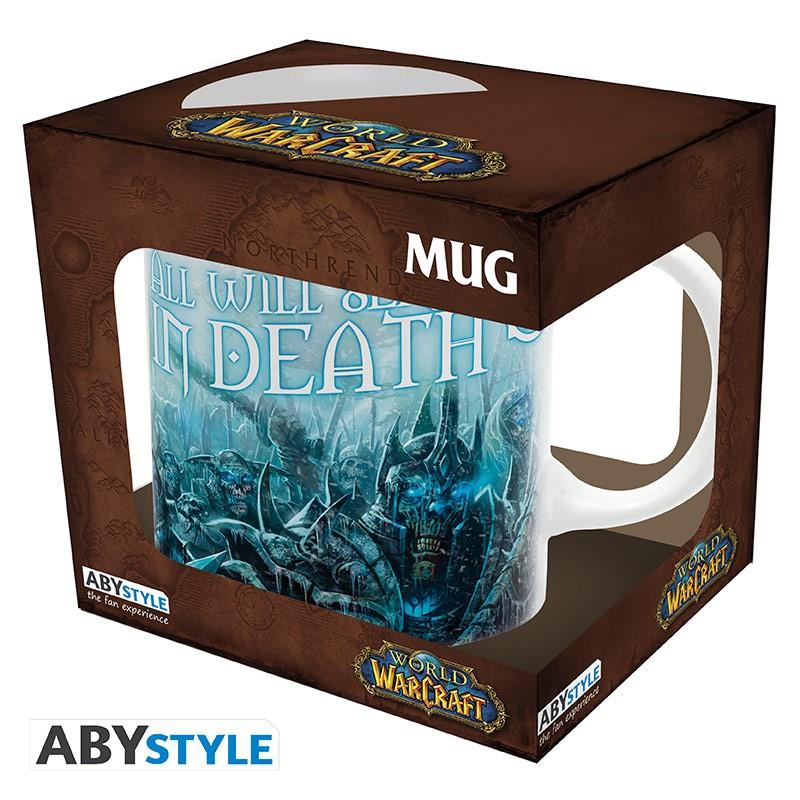 Tasse ABYSTYLE WORLD OF WARCRAFT - Lich King - subli, 320 ml, Blanc