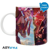 Чаша ABYSTYLE LEAGUE OF LEGENDS - Jinx 's Skin, 320 ml, Многошветна