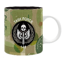 Чаша ABYSTYLE CALL OF DUTY - Task Force 141 - subli, 320 ml, Многошветна