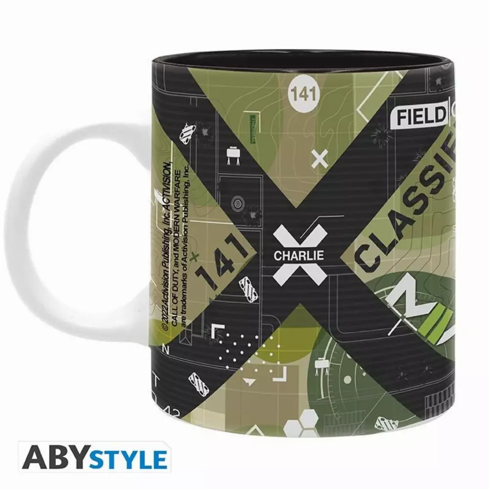 Чаша ABYSTYLE CALL OF DUTY - Task Force 141 - subli, 320 ml, Многошветна