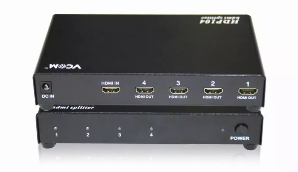 HDMI Splitter VCom DD414A Multiplier 1x4