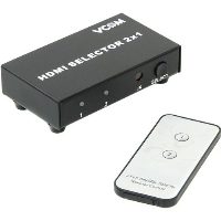 Селектор HDMI VCom DD414A Selector 2x1