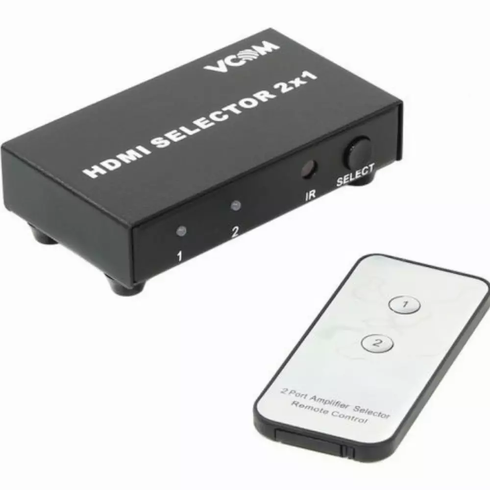 Селектор HDMI VCom DD414A Selector 2x1