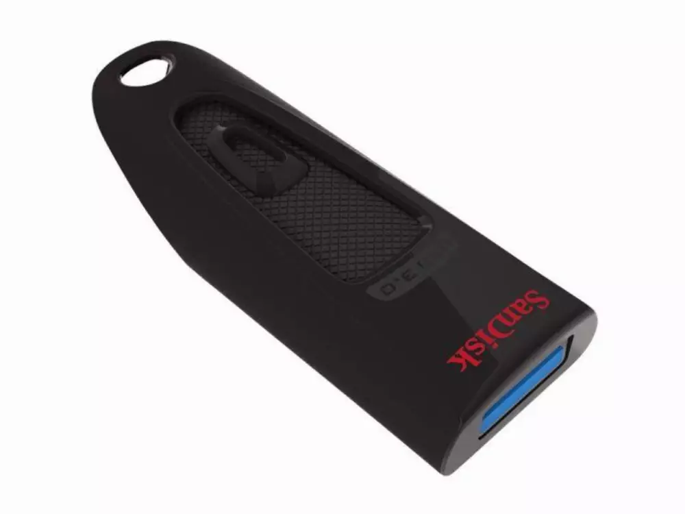 USB памет SanDisk Ultra USB 3.0, 512GB, 100 Mb/s, Черен