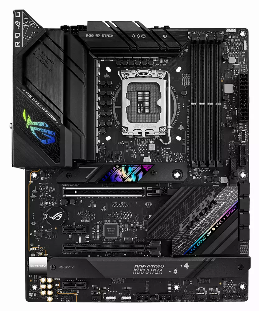 Дънна платка ASUS ROG STRIX B760-F GAMING WIFI LGA1700 DDR5
