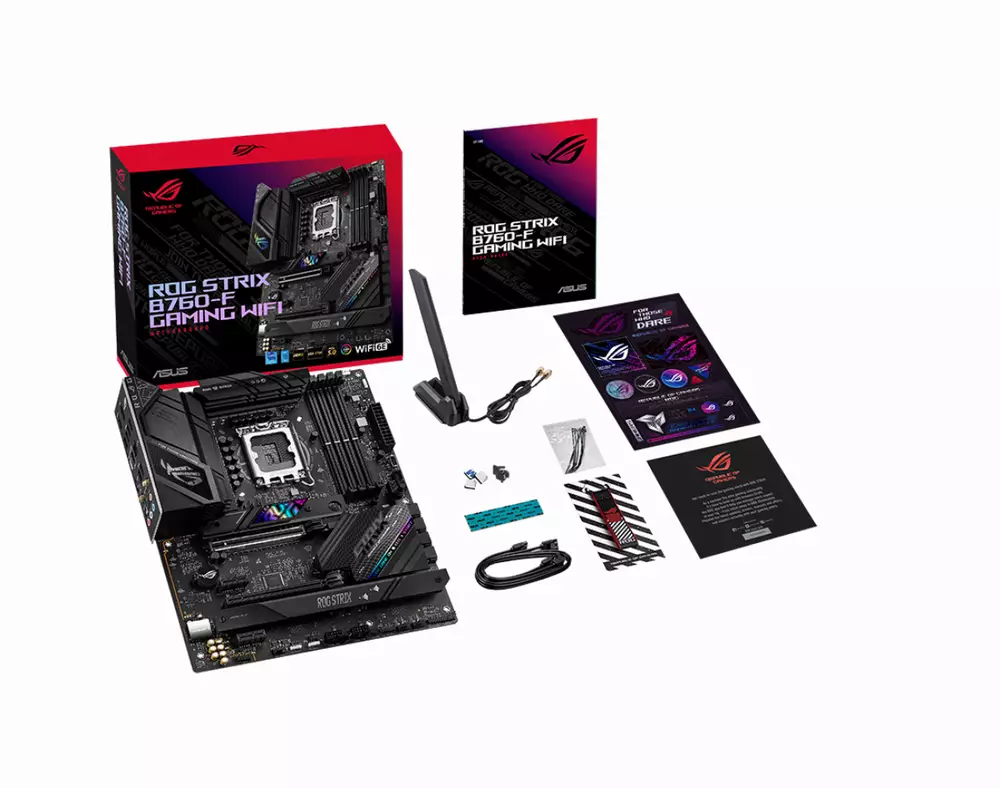 Дънна платка ASUS ROG STRIX B760-F GAMING WIFI LGA1700 DDR5