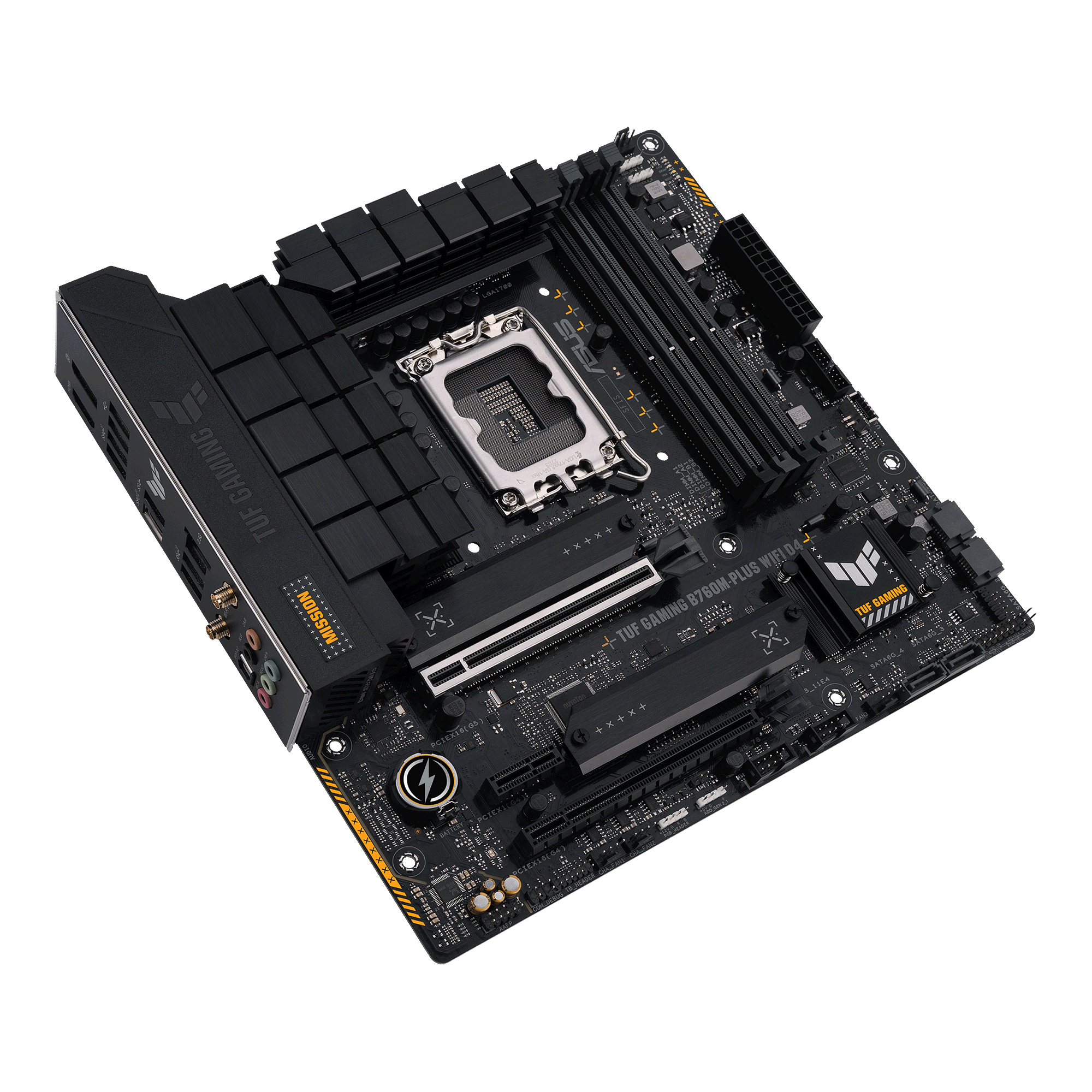 Дънна платка ASUS TUF GAMING B760M-PLUS WIFI D4 LGA1700 DDR4