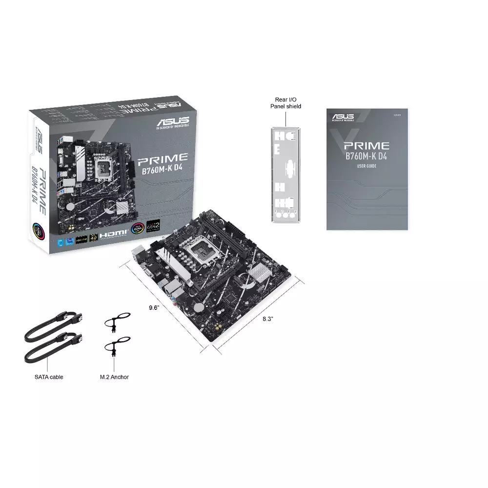 Mainboard ASUS PRIME B760M-K D4 LGA1700 DDR4
