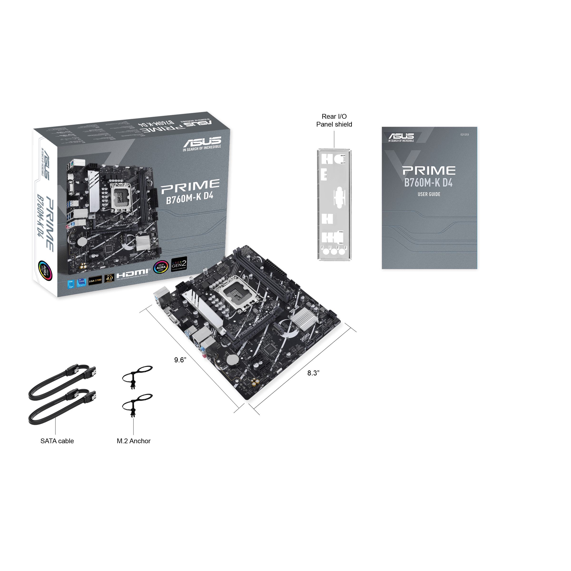 Mainboard ASUS PRIME B760M-K D4 LGA1700 DDR4