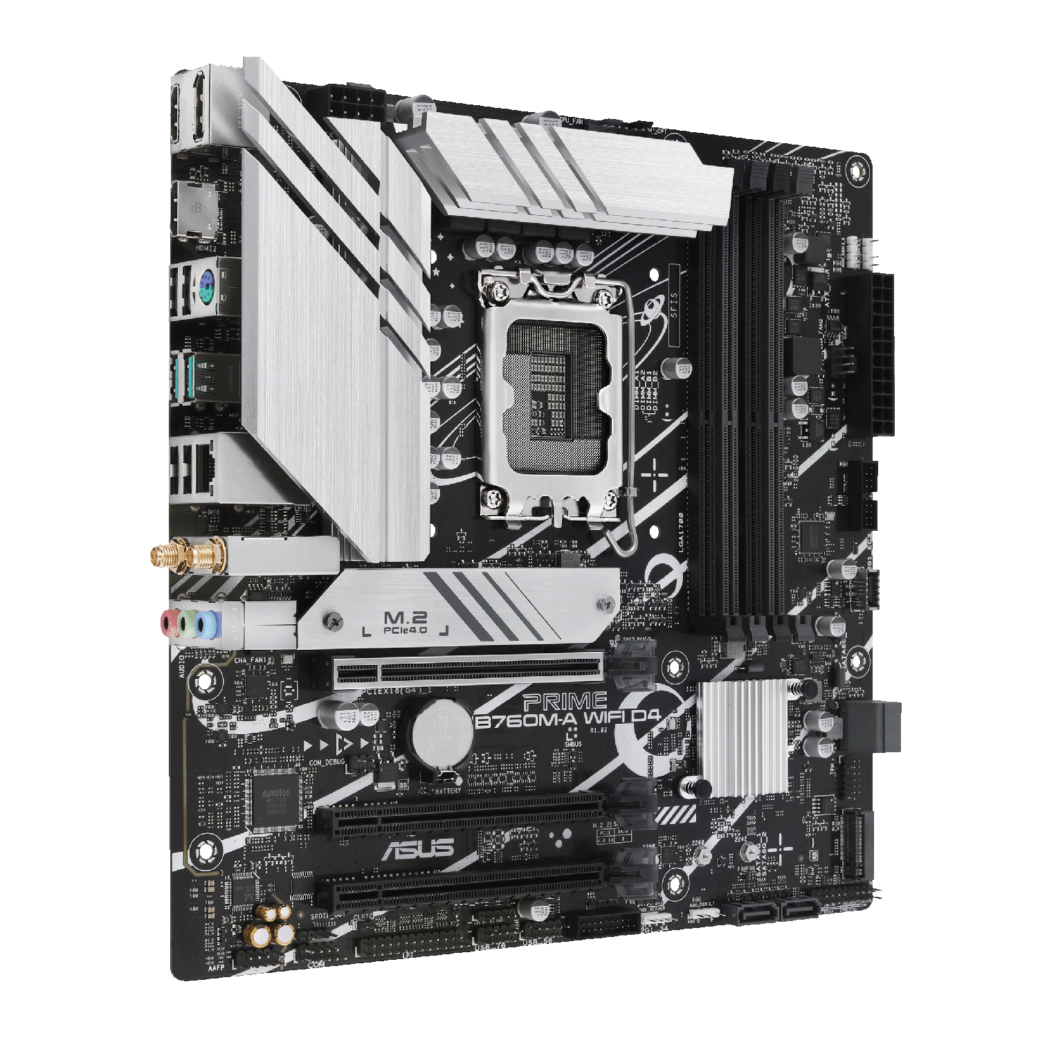 Дънна платка ASUS PRIME B760M-A WIFI D4 LGA1700 DDR4