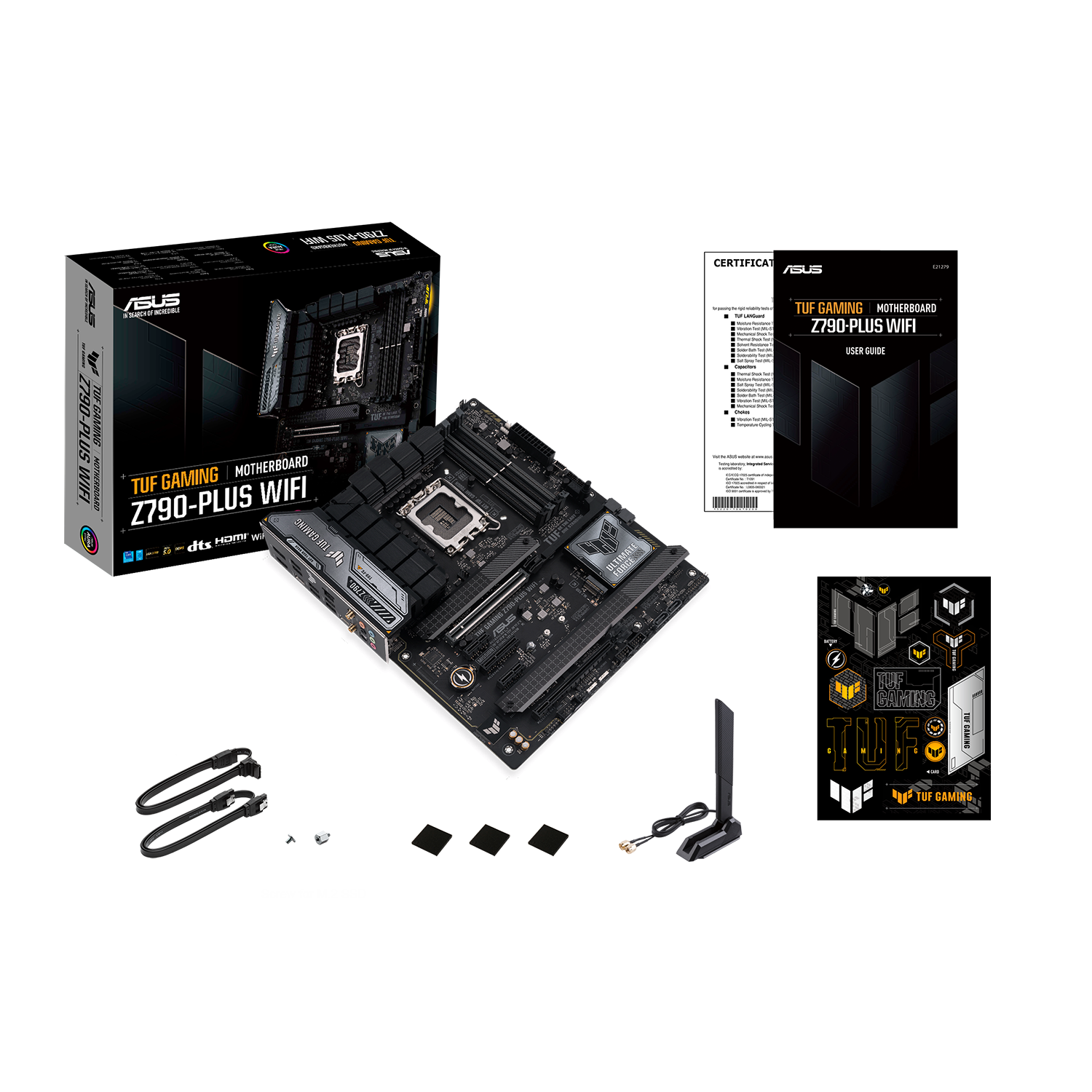 Дънна платка ASUS TUF GAMING Z790-PLUS WIFI LGA1700 DDR5