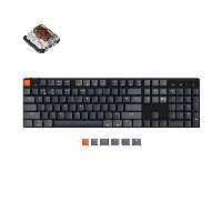Геймърска механична клавиатура Keychron K5 SE Pro Full-Size Low-Profile Gateron(Hot Swappable) Brown Switches RGB Backlight Aluminium Top
