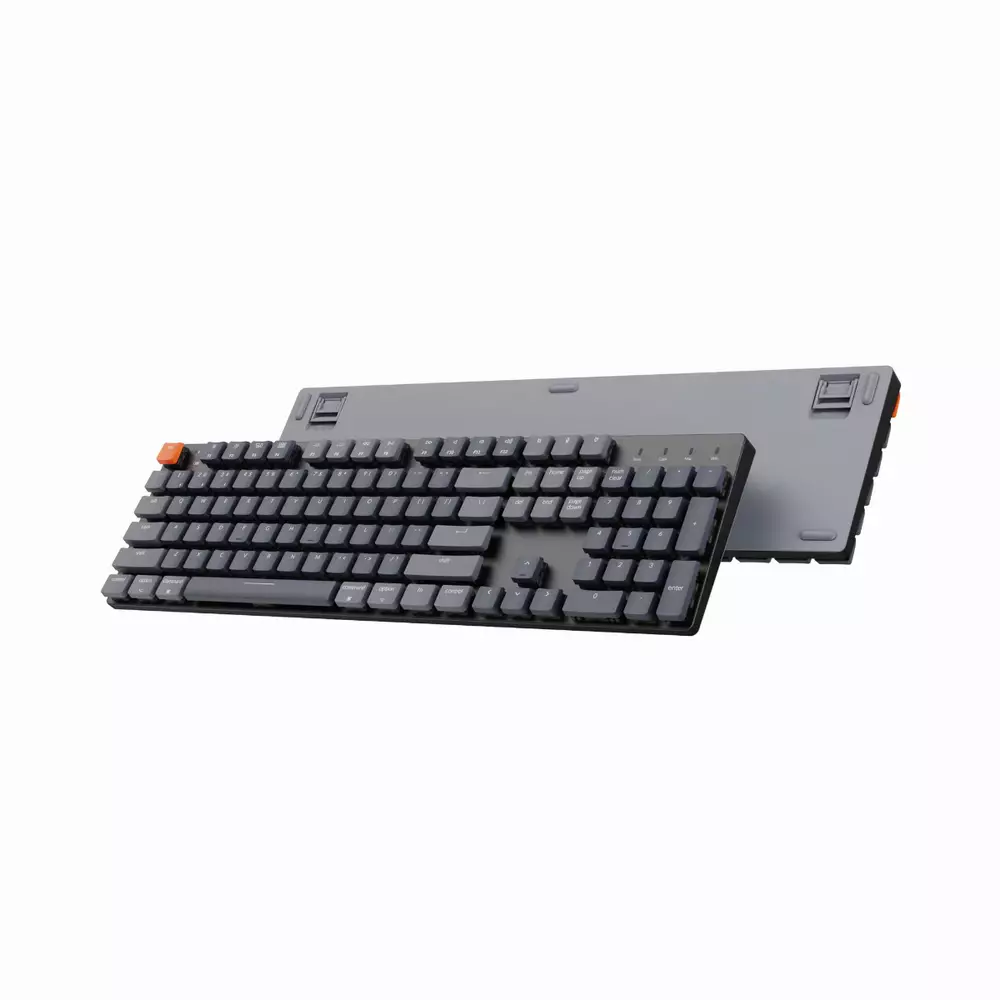Геймърска механична клавиатура Keychron K5 SE Pro Full-Size Low-Profile Gateron(Hot Swappable) Blue Switches RGB Backlight Aluminium Top