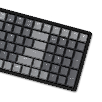 Геймърска механична клавиатура Keychron K4 Hot-Swappable Full-Size Gateron Blue Switch RGB Backlight Aluminium Frame