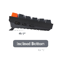 Геймърска механична клавиатура Keychron K4 Hot-Swappable Full-Size Gateron Red Switch RGB Backlight Aluminium Frame
