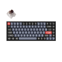 Геймърска механична клавиатура Keychron K2 Pro Hot-Swappable Keychron K Pro Mechanical Brown switch RGB Backlight Aluminium Frame
