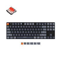 Геймърска Механична клавиатура Keychron K1 SE TKL Hot-Swappable Gateron Low Profile Red Switch RGB Backlight