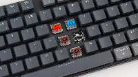 Геймърска Механична клавиатура Keychron K1 SE TKL Hot-Swappable Low Profile Keychron Optical Mint Switch RGB Backlight