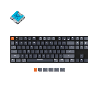 Геймърска Механична клавиатура Keychron K1 SE TKL Hot-Swappable Low Profile Keychron Optical Blue Switch RGB Backlight