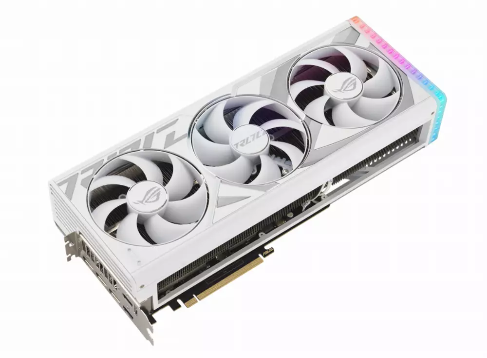 Видео карта ASUS ROG STRIX GeForce RTX 4090 White OC 24GB GDDR6X - 90YV0ID2-M0NA00