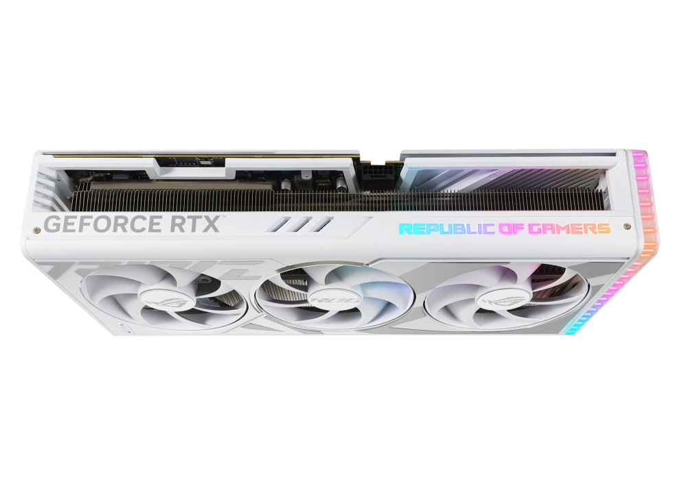 Видео карта ASUS ROG STRIX GeForce RTX 4090 White OC 24GB GDDR6X - 90YV0ID2-M0NA00