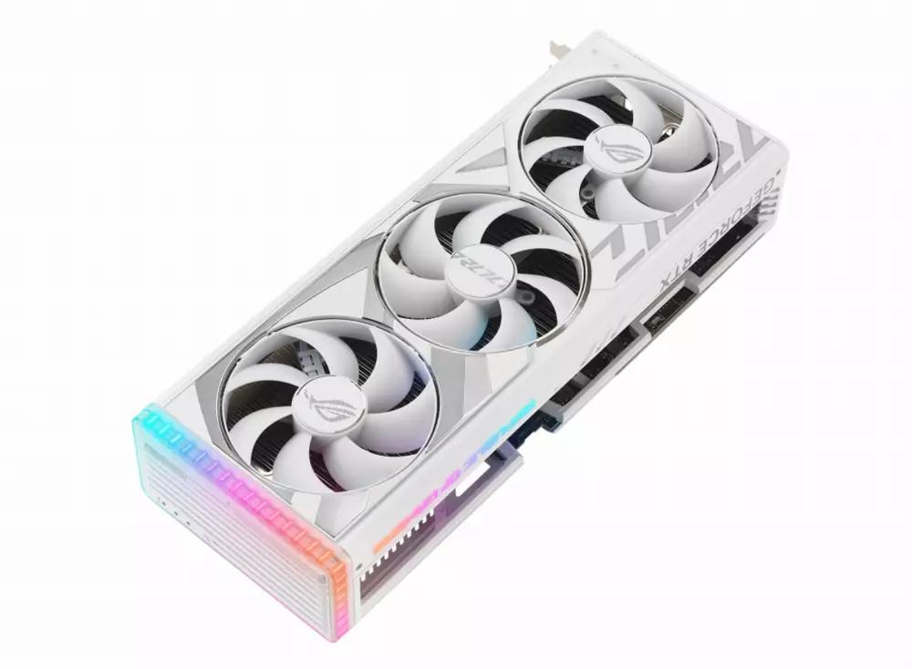 Видео карта ASUS ROG STRIX GeForce RTX 4090 White OC 24GB GDDR6X - 90YV0ID2-M0NA00