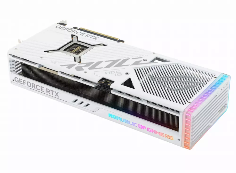 Видео карта ASUS ROG STRIX GeForce RTX 4090 White OC 24GB GDDR6X - 90YV0ID2-M0NA00