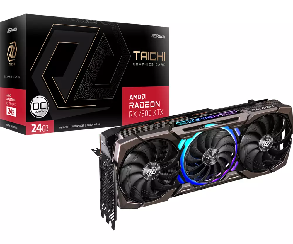 Видео карта Asrock AMD Radeon RX 7900 XTX Taichi OC 24GB GDDR6